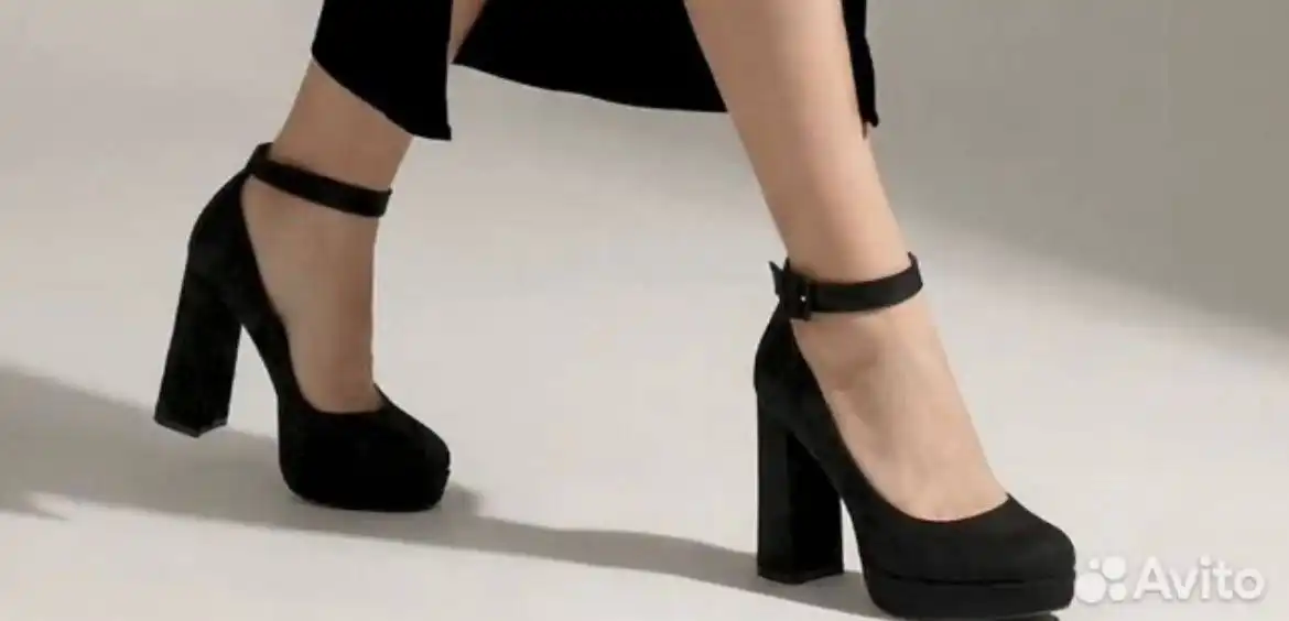 Туфли Мэри-Джейн черные на платформе размер 37 - Женская обувь (Одежда) в Иркутск