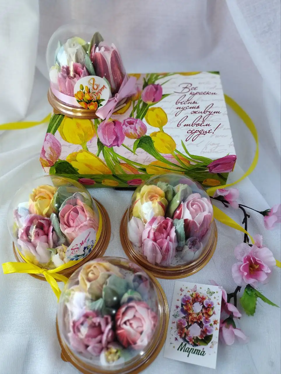 Букеты и десерты из зефира к 8 марта - Хобби и отдых в Шелехов