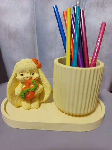 Продам набор, поднос, ваза и зайка 8 в Шелехове - Барахолка в Шелехов