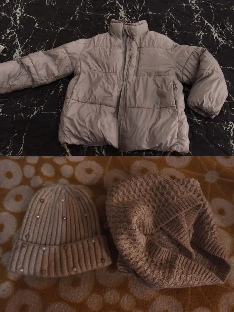 Пуховик Zarina и шапка со снудом - Верхняя одежда (Одежда) в Шелехов