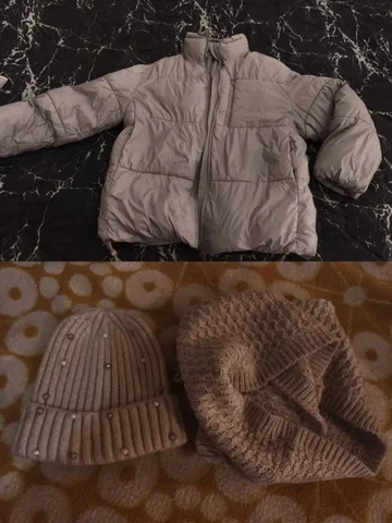 Пуховик Zarina и шапка со снудом - Женская одежда и обувь в Шелехов