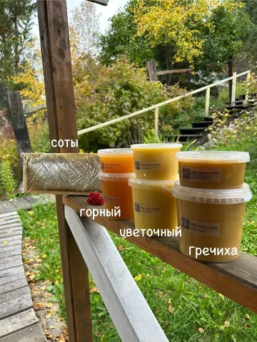 Мёд Горного Алтая: гречиха, цветочный, горный - Сад и огород в Иркутск