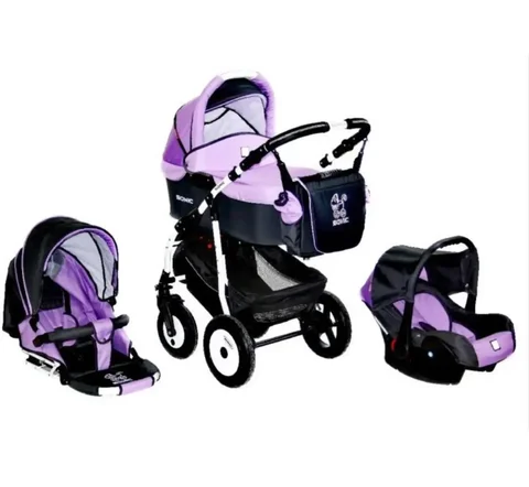 Продам детскую коляску Sonic Verdi 3в1 с дефектом - Для новорожденных в Иркутск