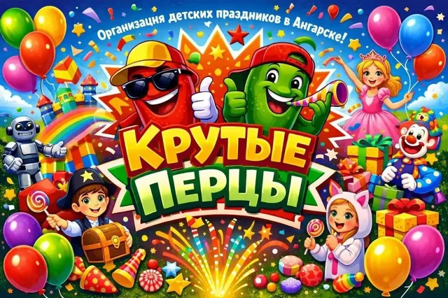 Студия детских праздников «Крутые Перцы» в Ангарске - частное объявление в Ангарск