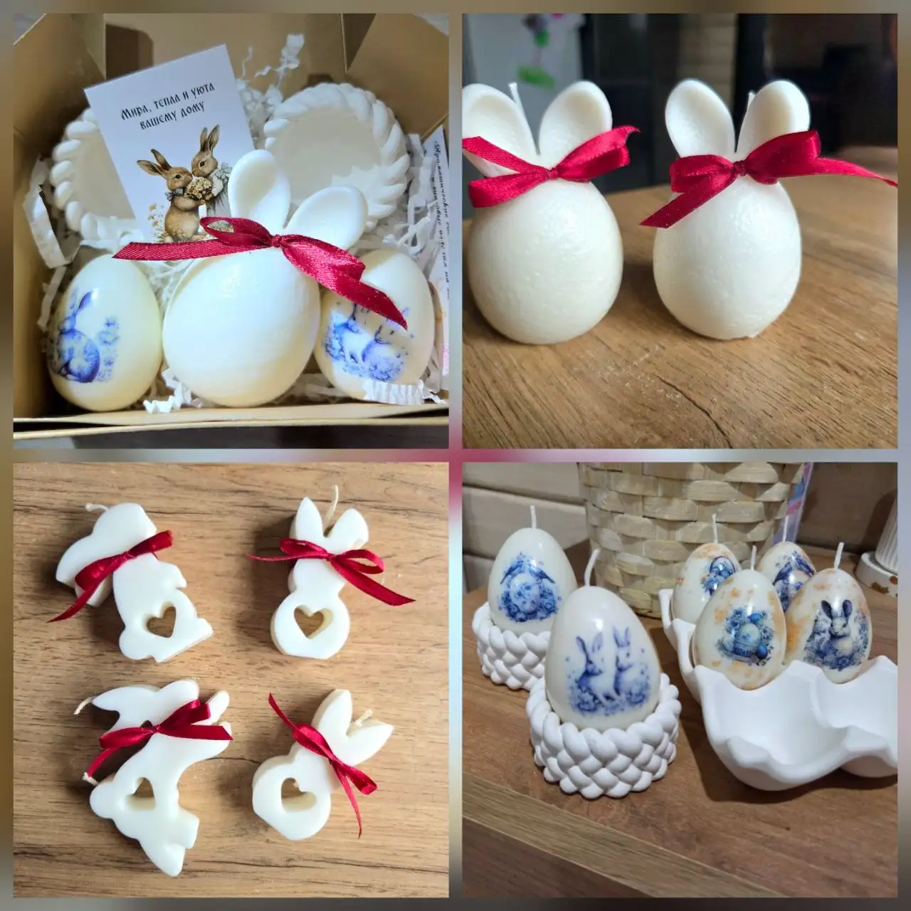 Пасхальный свет в вашем доме: наборы свечей и гипсовый декор ручной работы - Рукоделие (Хобби и отдых) в Иркутск