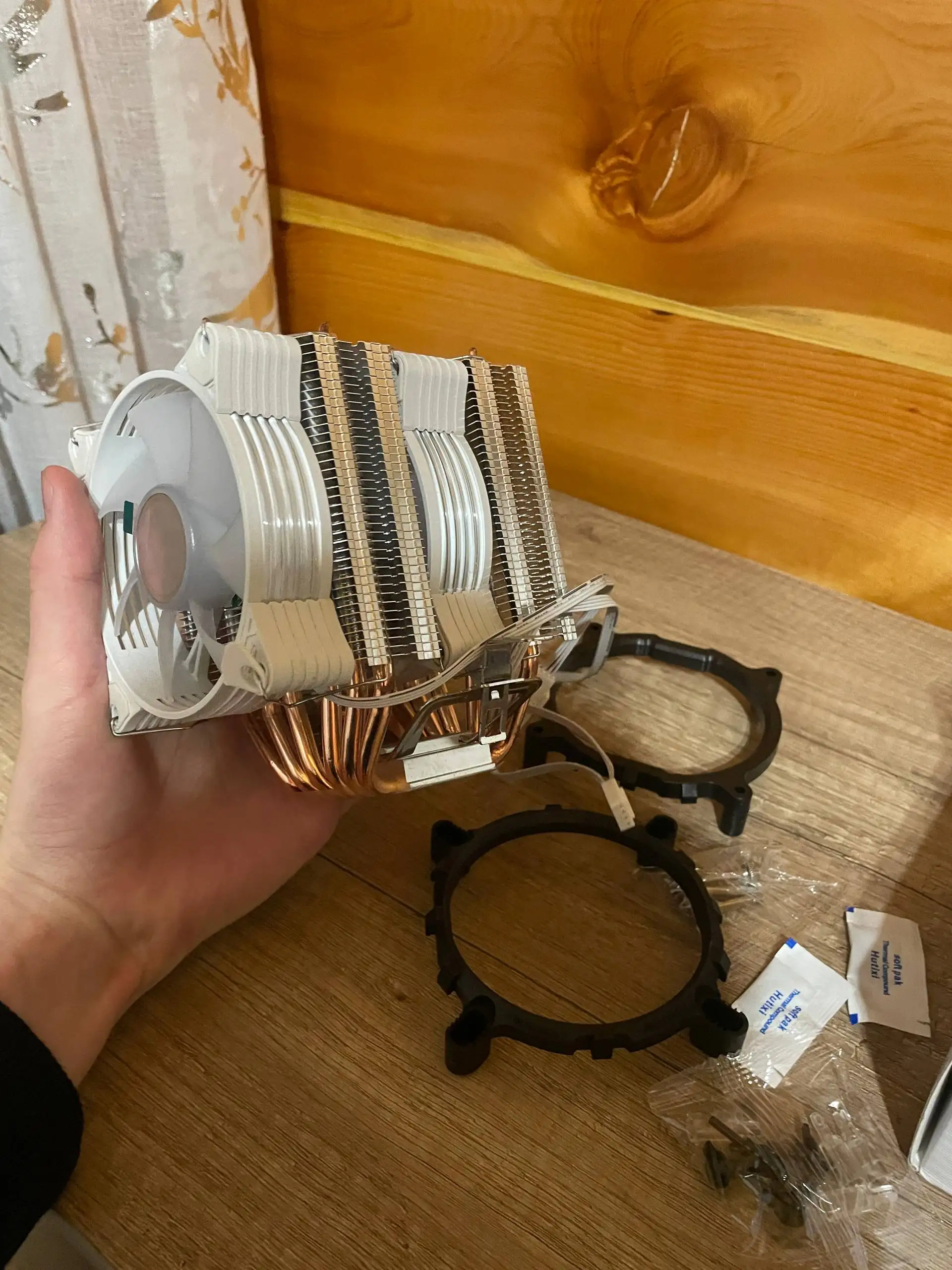 Готовый сет для ПК: Белый Аквариум + i7-5820K / X99 / Башня 160W - Комплектующие для ПК (Электроника) в Иркутск