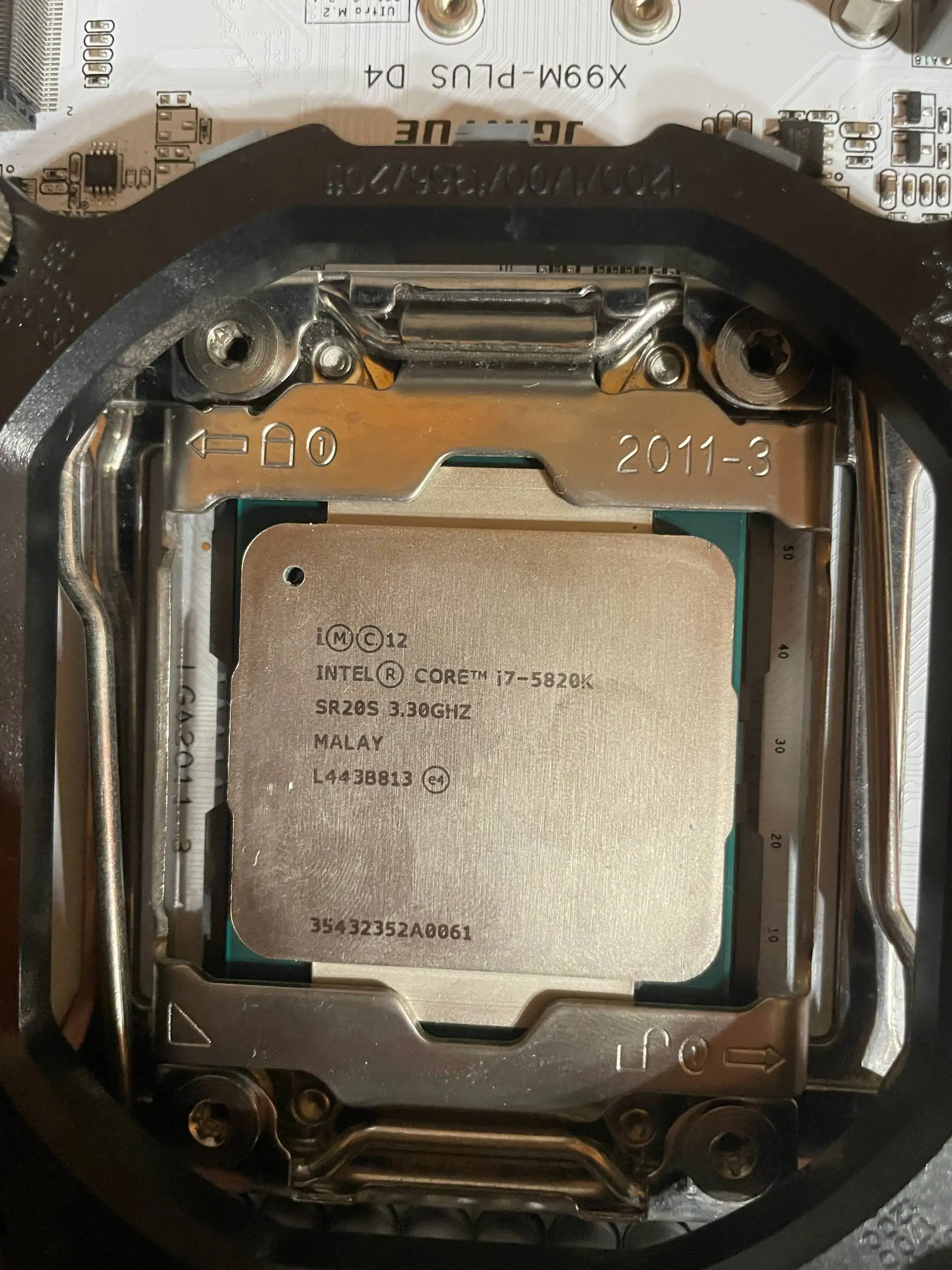 Готовый сет для ПК: Белый Аквариум + i7-5820K / X99 / Башня 160W - Комплектующие для ПК (Электроника) в Иркутск