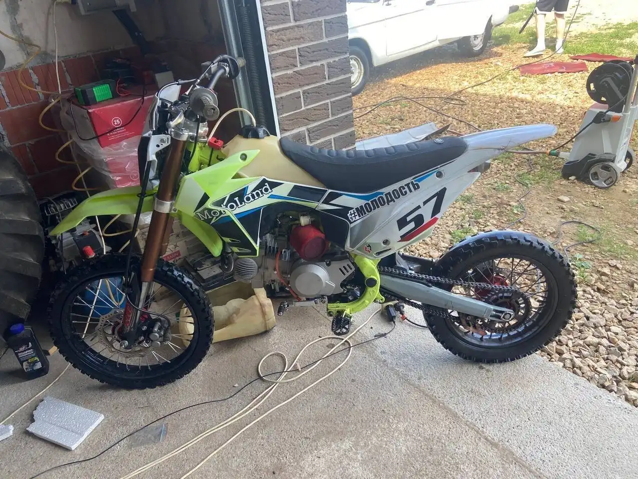 Продажа автомобиля с новым мотором и резиной