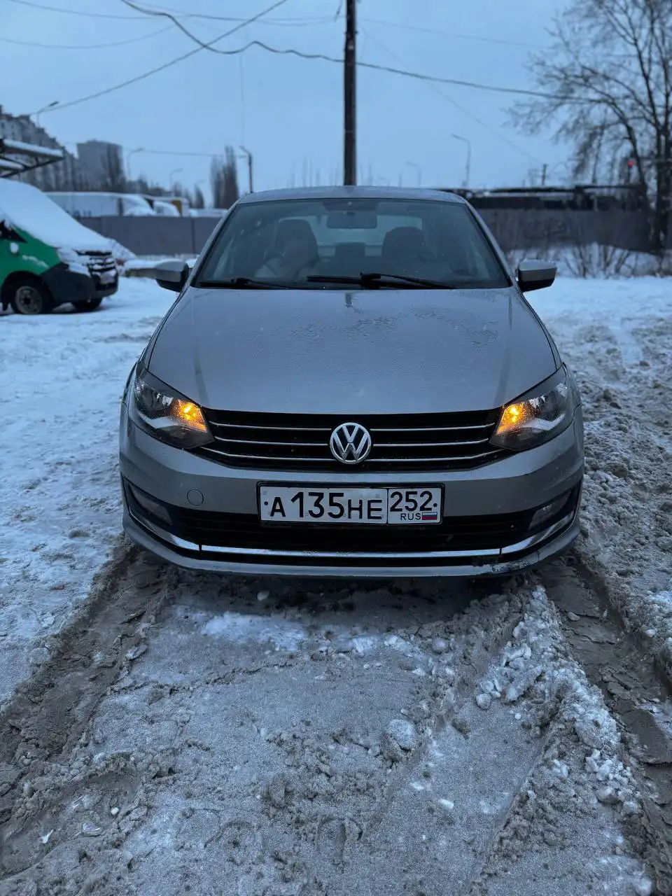 Volkswagen Polo 1.6 АКПП 2017 рестайлинг