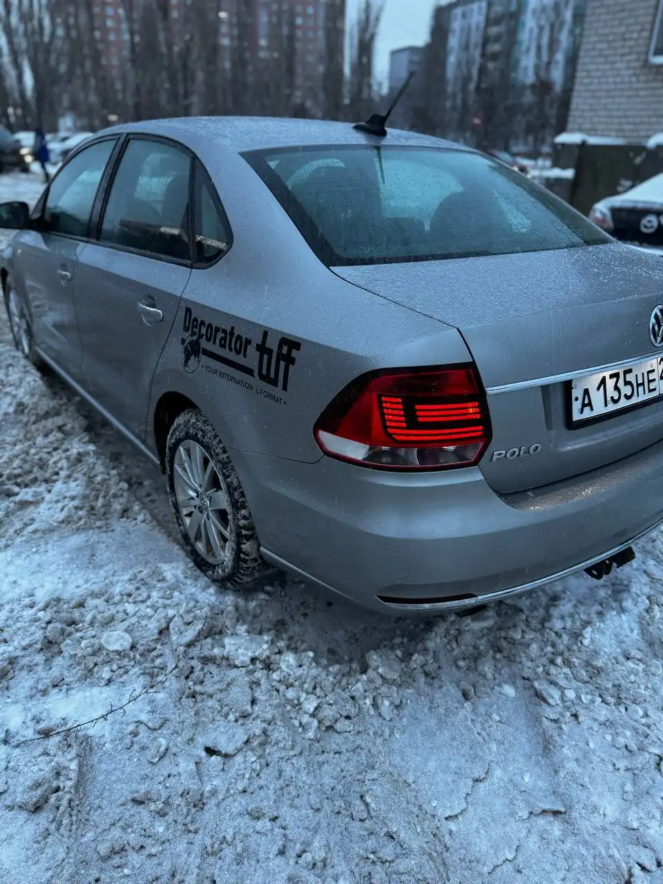 Volkswagen Polo 1.6 АКПП 2017 рестайлинг