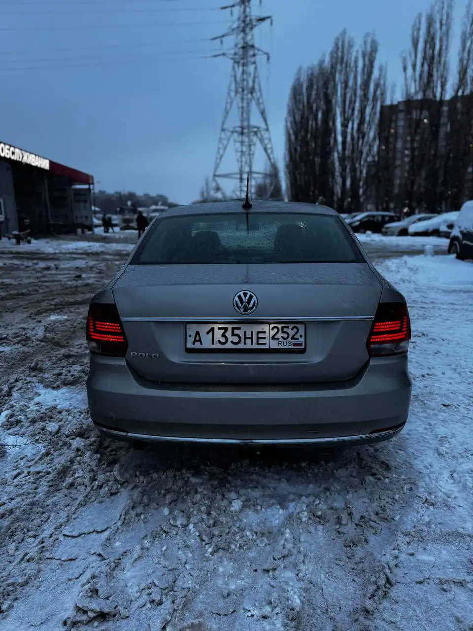 Volkswagen Polo 1.6 АКПП 2017 рестайлинг