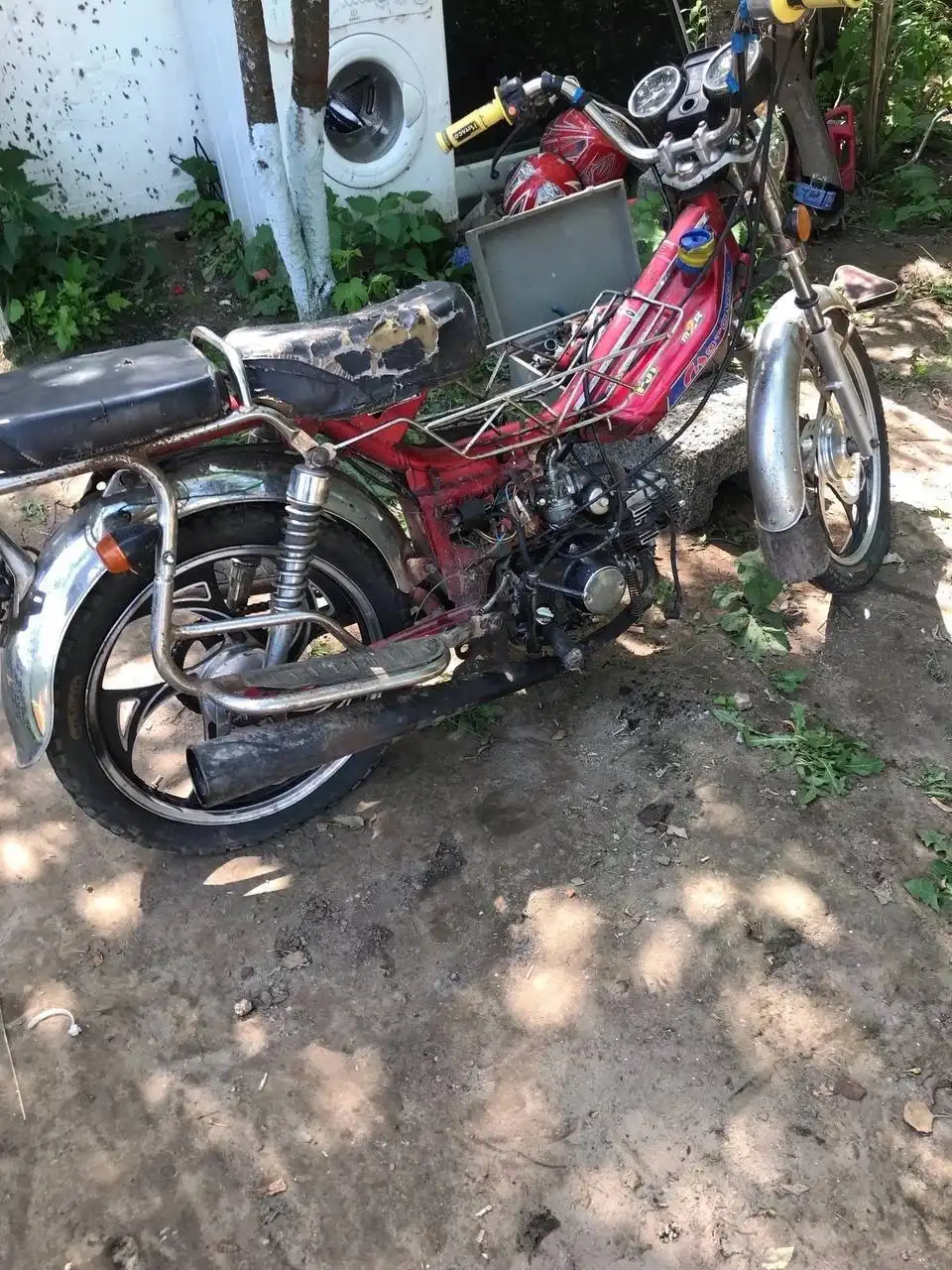 Продам мопед Дельта 110 кубов на ходу с возможностью доставки - Мототехника (Авто) в Нижний Новгород