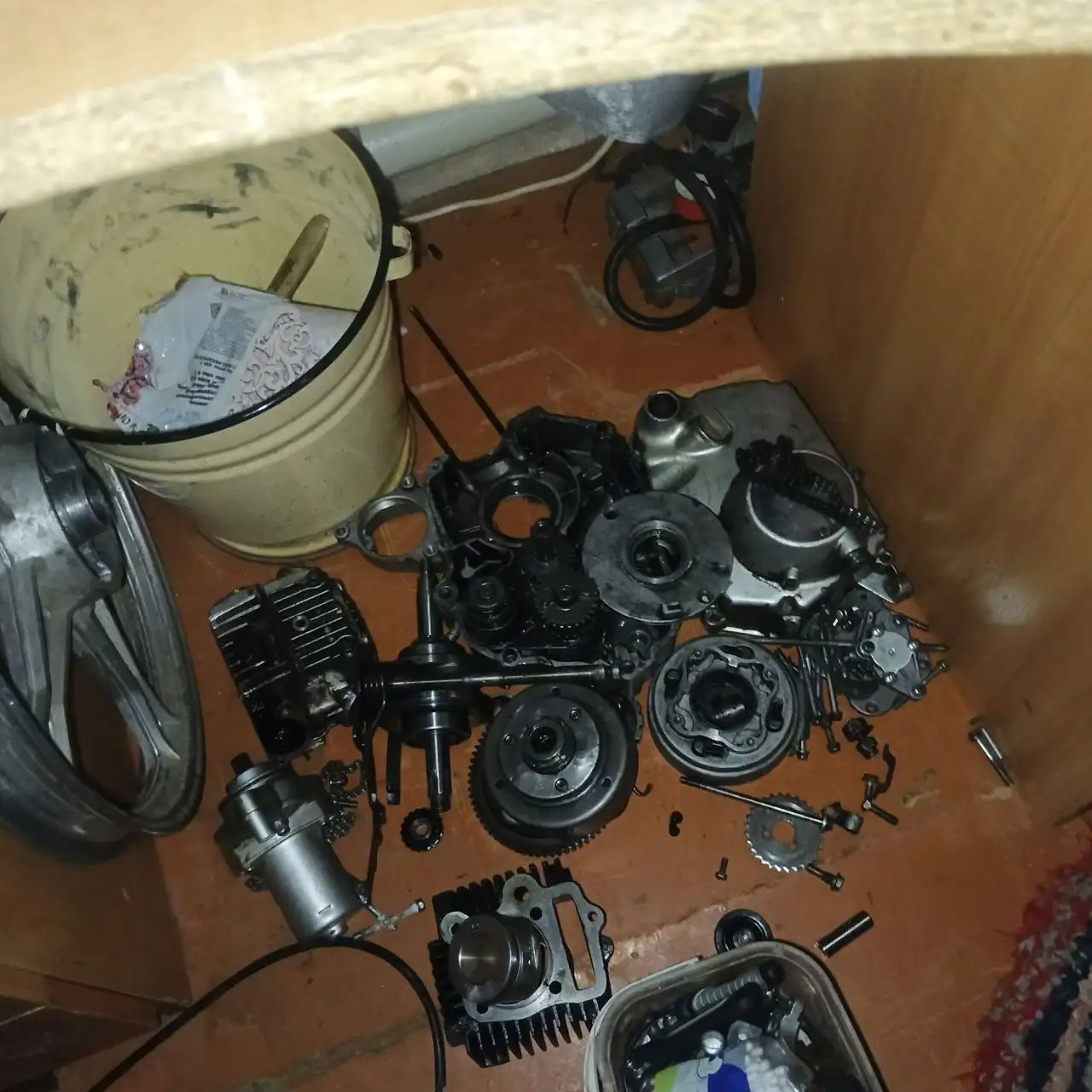 Обмен двух моторов 110-72 на 125 кубов - Мотоциклетные двигатели (Запчасти) в Нижний Новгород