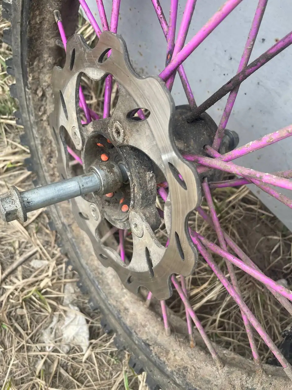 Колеса от питбайка в сборе - Запчасти (Авто) в Нижний Новгород