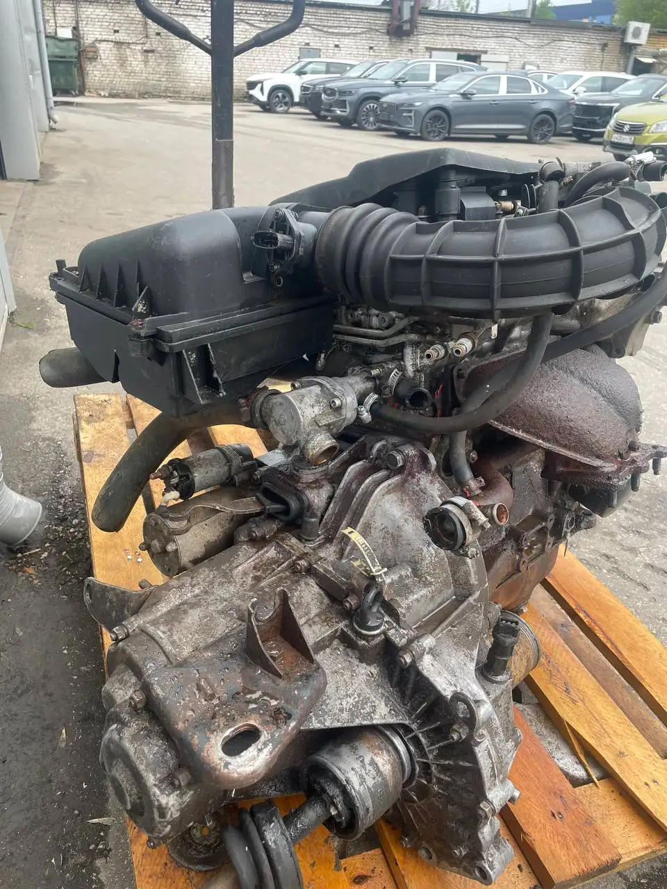 Продам 120 шеснарь со всем навесным и коробкой - Двигатели и запчасти (Авто) в Нижний Новгород