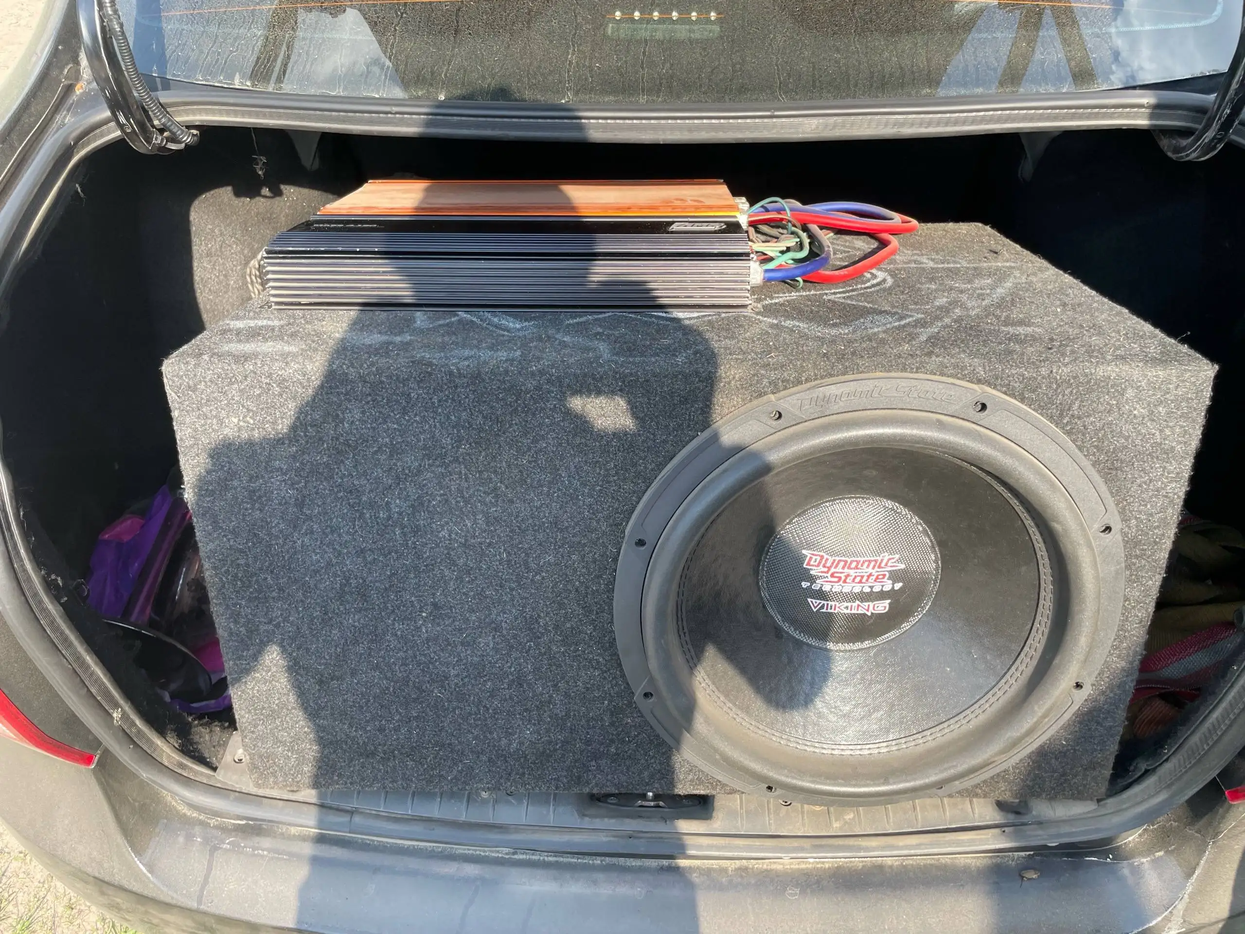 Усилитель AMP Mass 4.190 и сабвуфер Dynamic State Viking VSW-422 - Автозвук (Авто) в Нижний Новгород