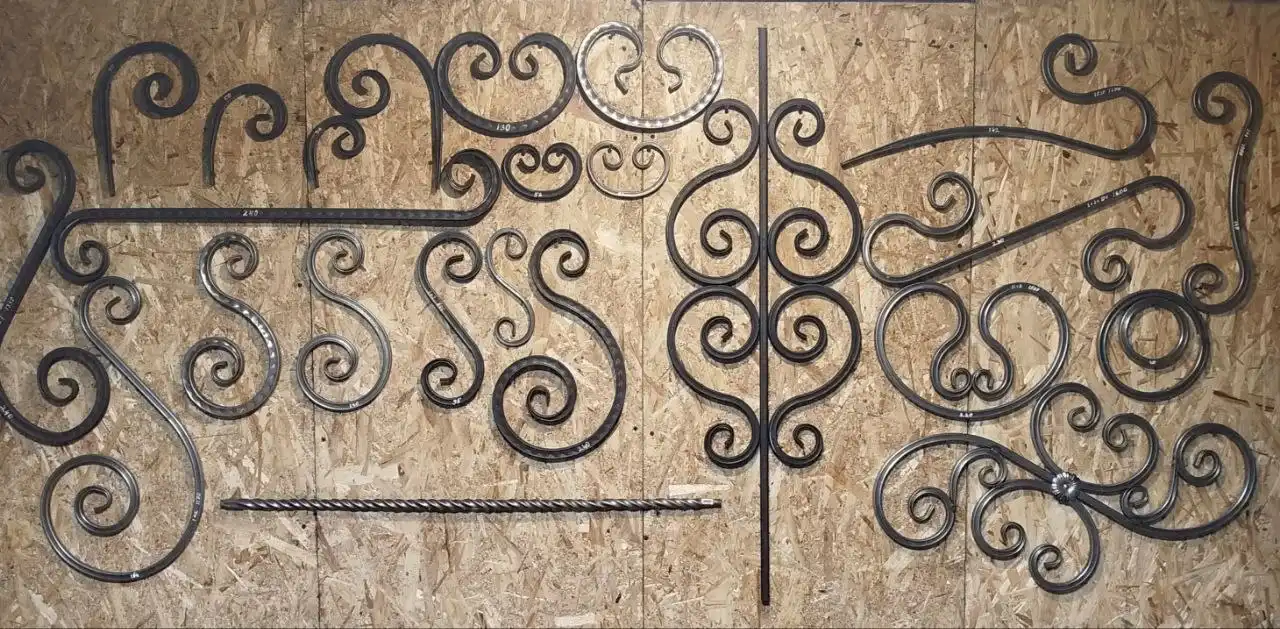 Изготовление элементов холодной ковки на заказ - Изготовление на заказ (Услуги) в Бурасы