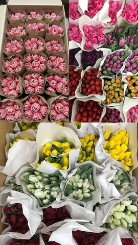 Предзаказ свежих ароматных тюльпанов - Цветы в Новые Бурасы