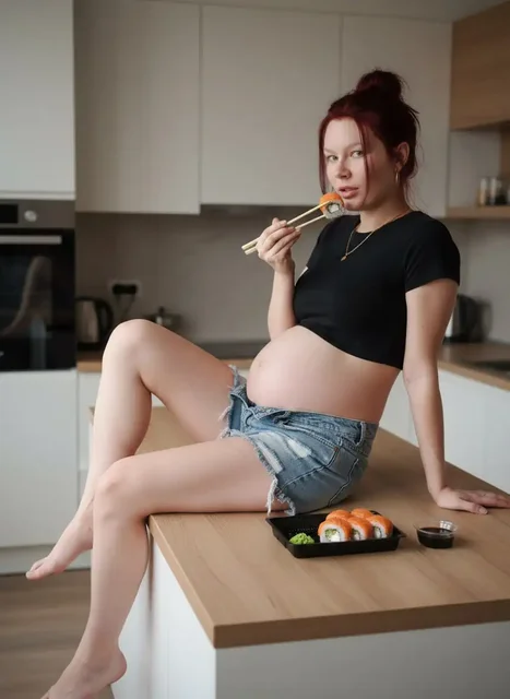 Фотосессия для беременных на дому - Графический дизайн и обработка в Бурасы