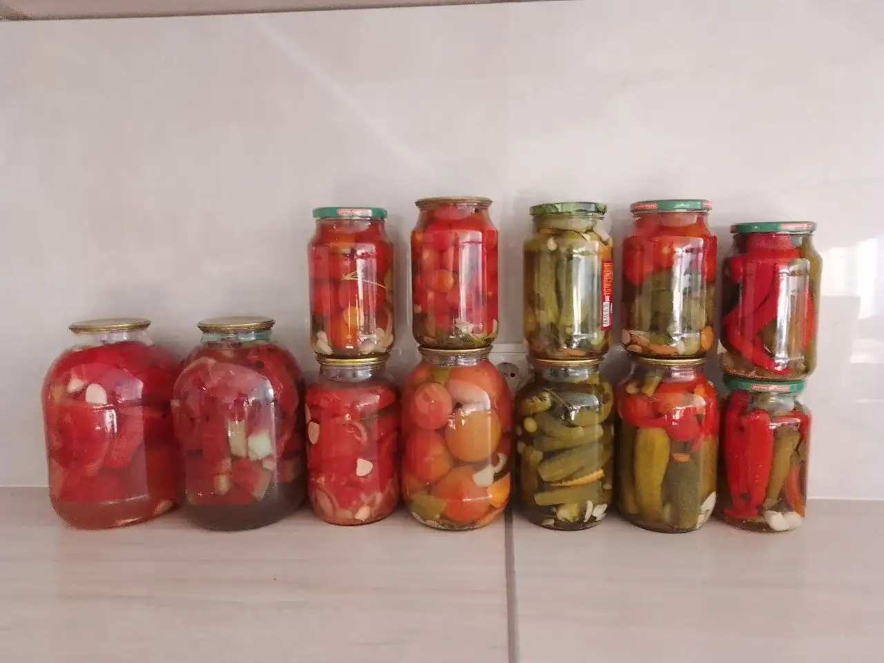 Домашние заготовки: маринованная капуста, сало, овощи - Продукты питания (Барахолка) в Бурасы