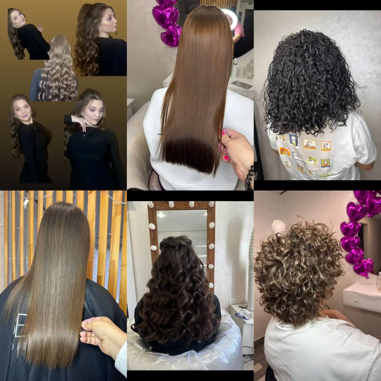 Услуги салона красоты: прикорневой объем, кератин, ботокс, наращивание волос - Парикмахерские услуги (Красота и здоровье) в Бурасы