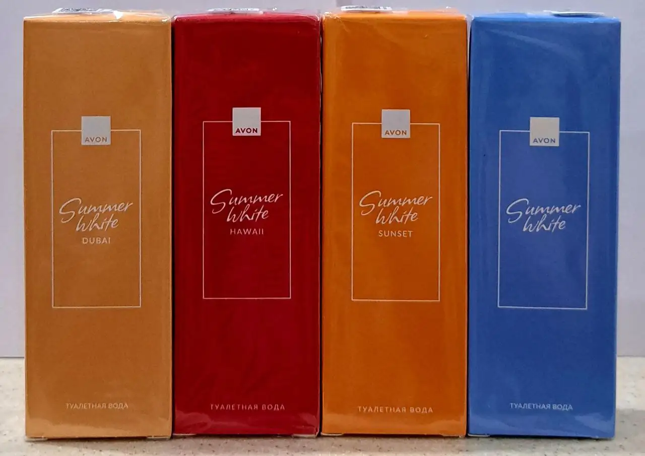 Туалетная вода Саммер Уайт в новом дизайне - Парфюмерия (Красота и здоровье) в Бурасы