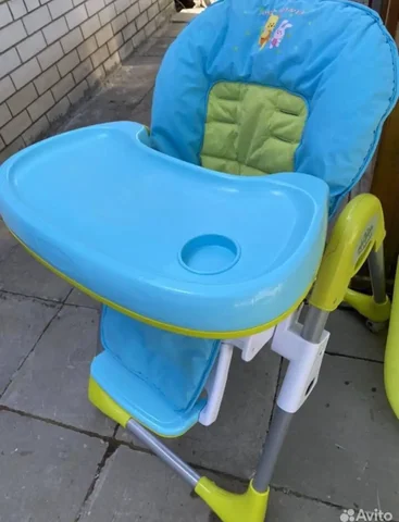 Стульчик для кормления с регулировкой положения - Стульчики для кормления в Новые Бурасы
