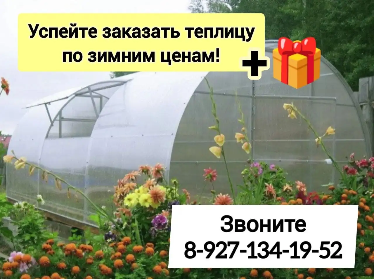 Продажа теплиц различных конструкций - Теплицы (Для дома и дачи) в Новые Бурасы