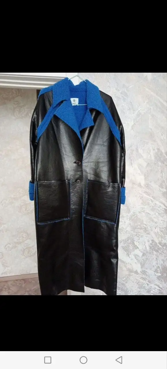 Женское пальто оверсайз размер 44-46 - Верхняя одежда (Одежда) в Неизвестно