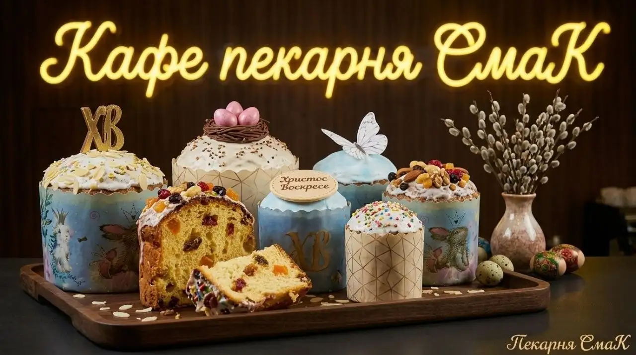 Пасхальные куличи в пекарне СмаК - Пекарня (Услуги) в Новые Бурасы