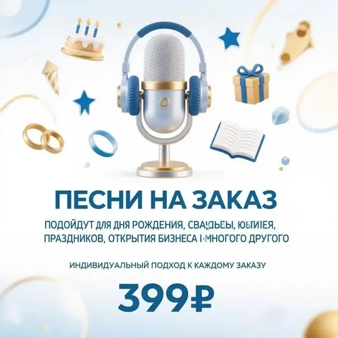 Персональные песни на заказ - Услуги в Новые Бурасы