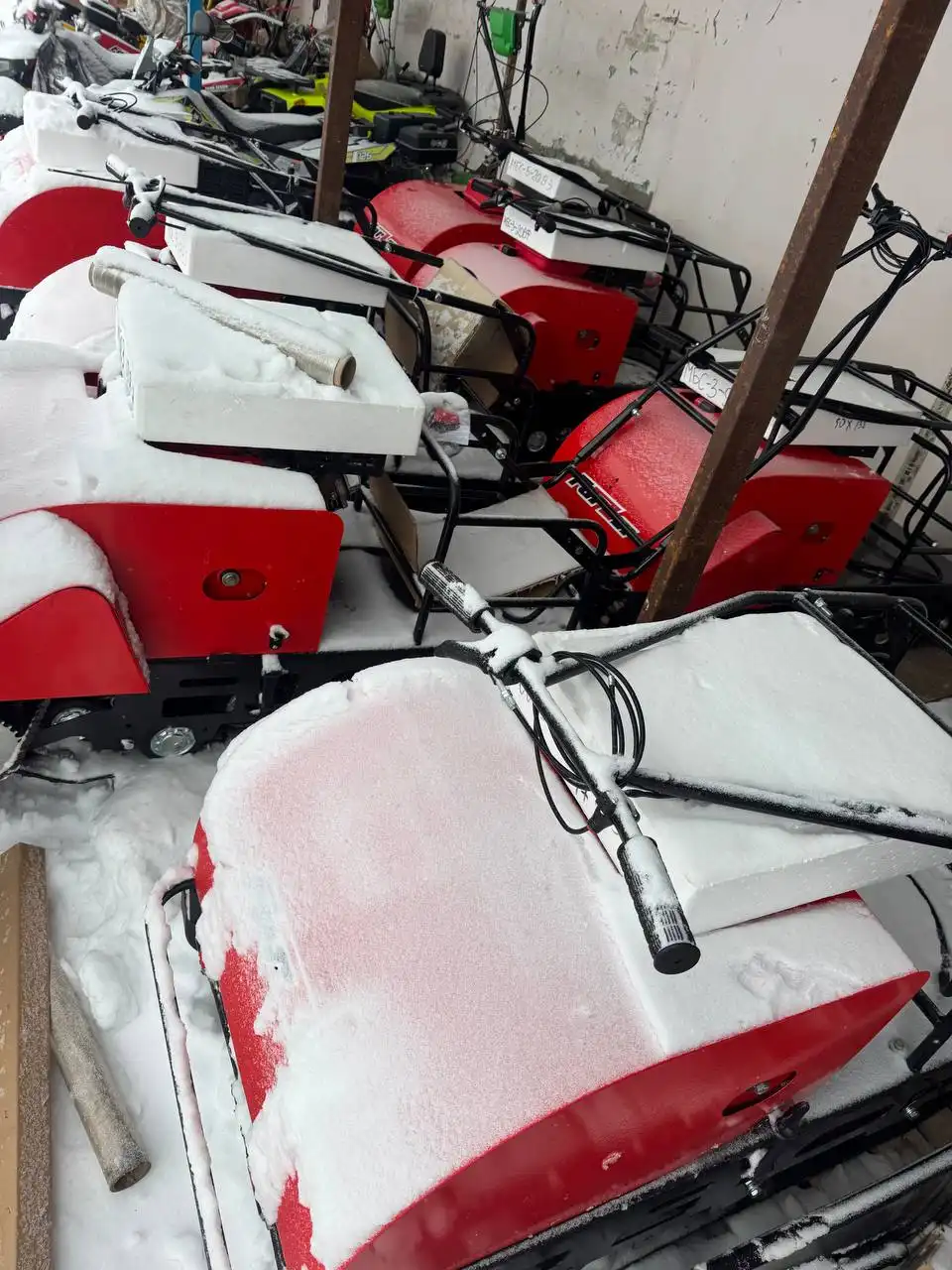 Снегоуборщики, мотобуксировщики, прицепы с доставкой - Снегоуборщики и мотобуксировщики (Барахолка) в Бурасы