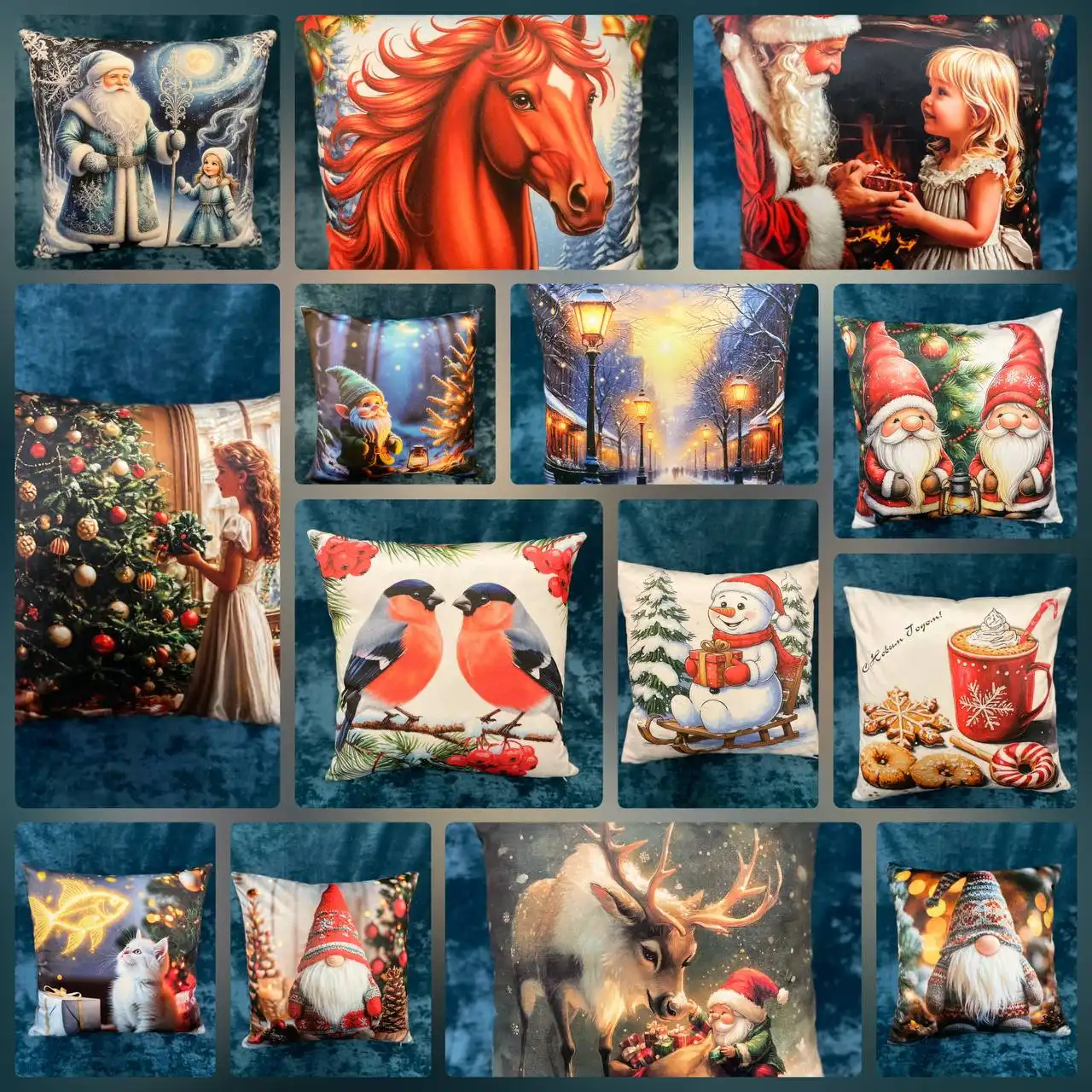 Декоративные подушки ручной работы