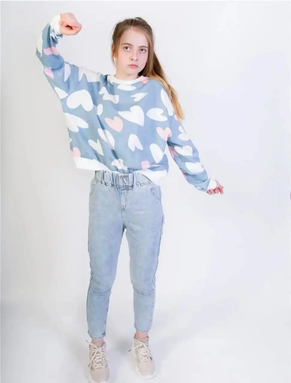 Юбка Love Republic и джинсы Bonda