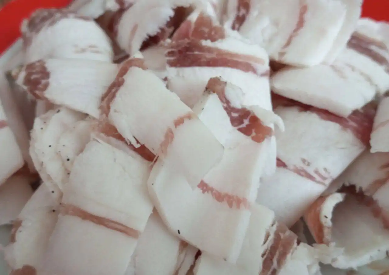 Настоящее соленое деревенское сало в НН