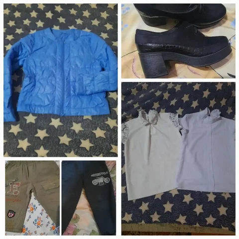 Продажа б/у одежды: куртка, туфли, шорты, штаны, блузки - Украшения в Нижний Новгород