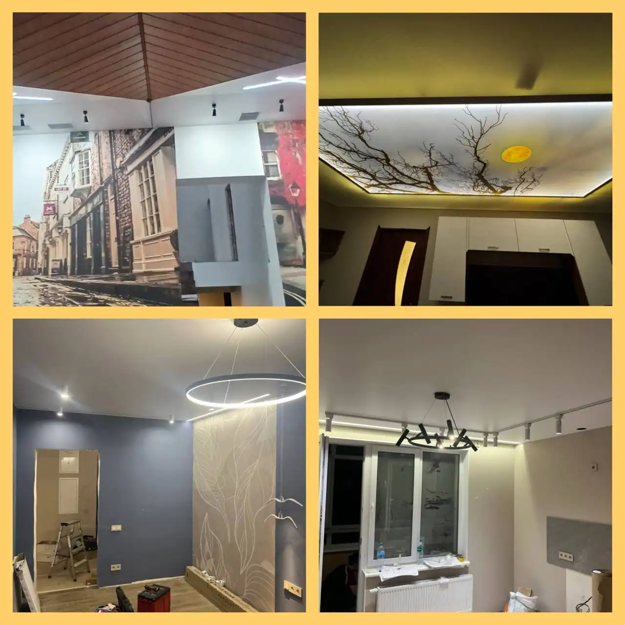 Скидка на световые линии и натяжные потолки премиум-класса