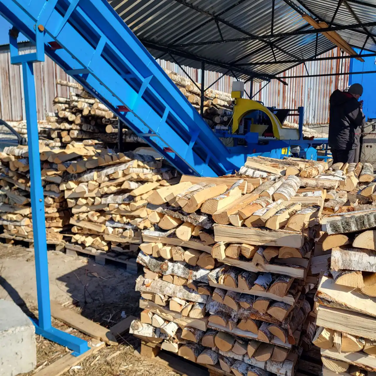 Колотые берёзовые дрова с доставкой