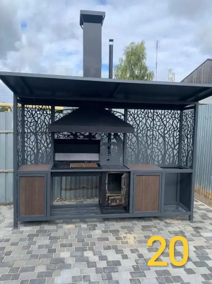 Мангал для новогодних праздников