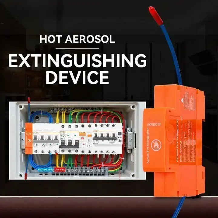 Устройство для пожаротушения в электрощите