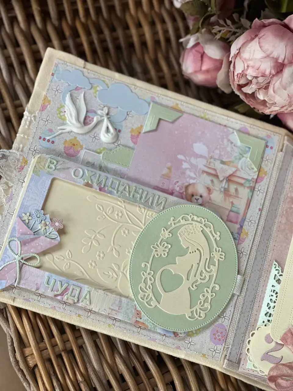 Фотоальбом ручной работы для девочки 0-1 год - Товары для детей в Нижний Новгород