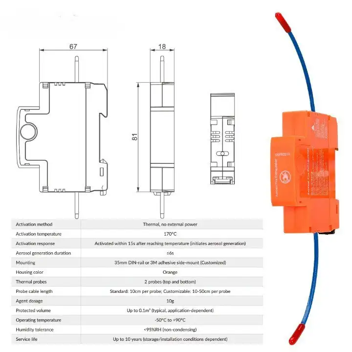 Генератор огнетушащего аэрозоля для электрощита - Барахолка в Нижний Новгород