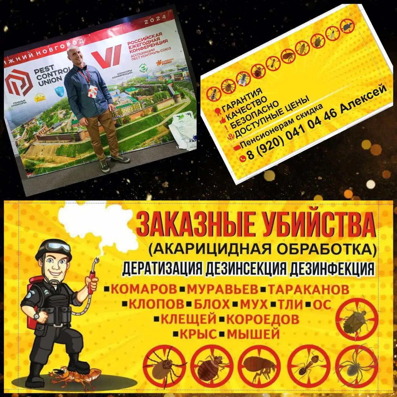 Профессиональная дезинфекция от вредителей - Дезинфекция (Услуги) в Нижний Новгород