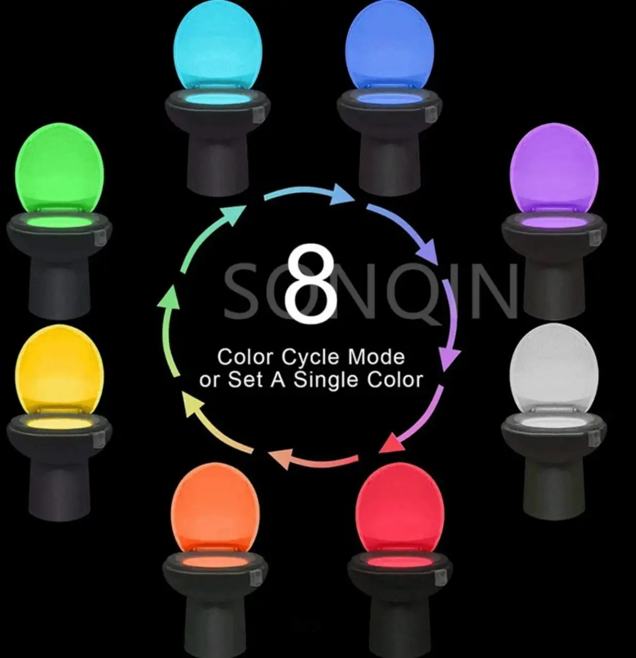 Светящийся унитаз - Сантехника (Барахолка) в Нижний Новгород