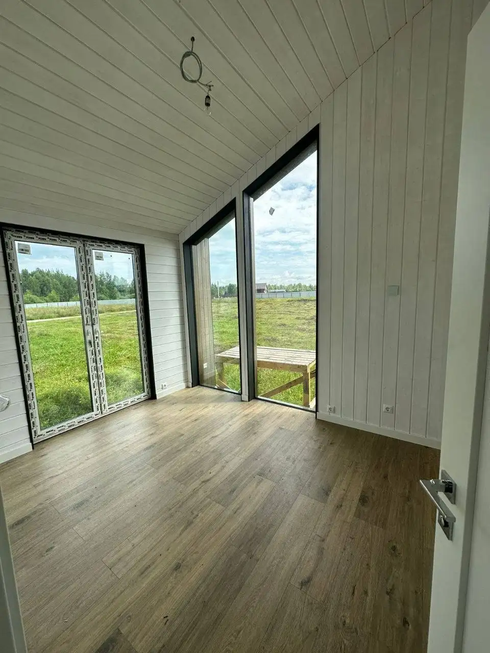 Готовый каркасный дом 76м2 с террасой в КП Матрешки Вилладж - Дома, коттеджи (Недвижимость) в Звенигород