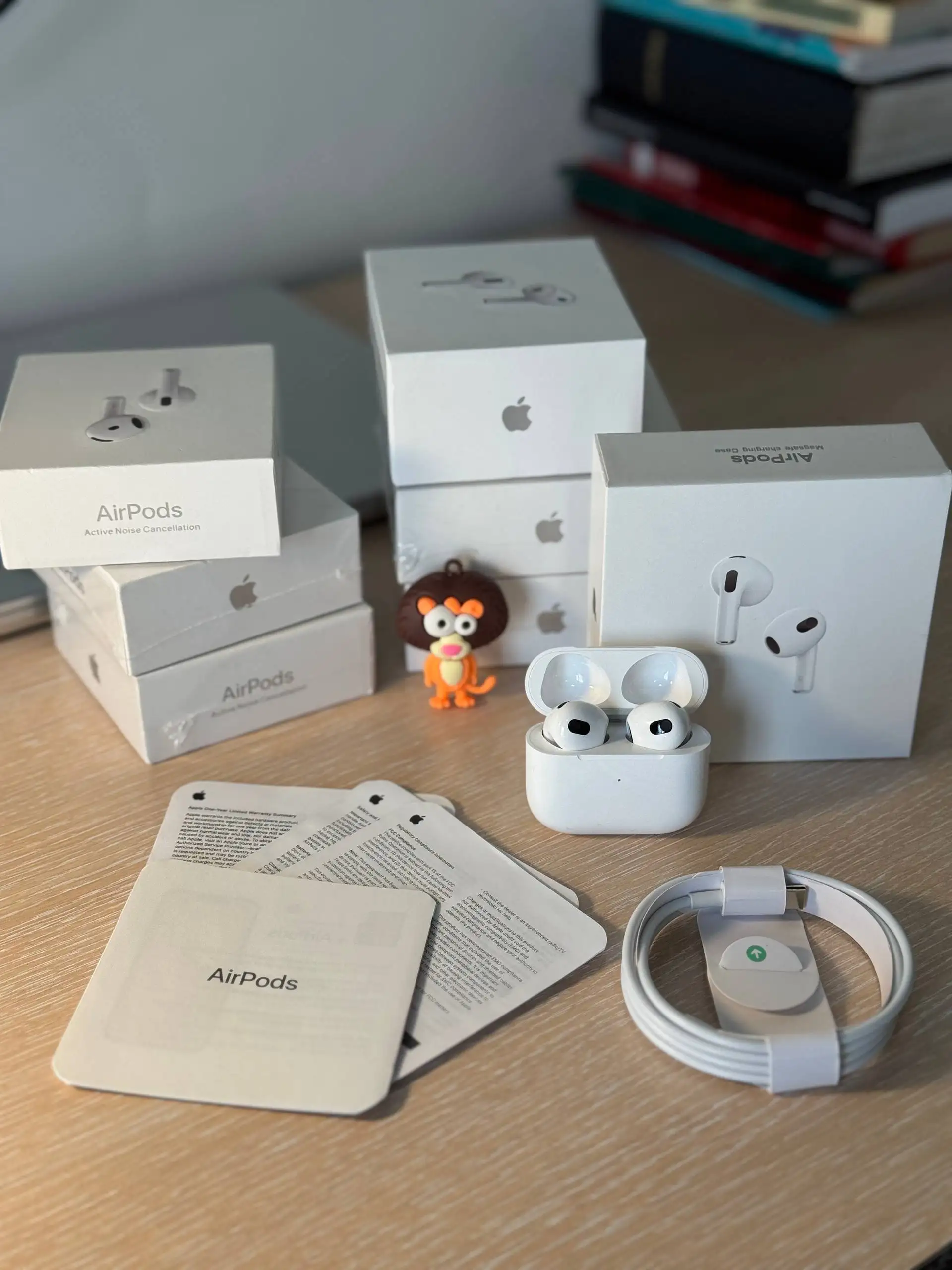 AirPods 3 новые в упаковке с проводом Lighting - Наушники (Электроника) в Нижний Новгород