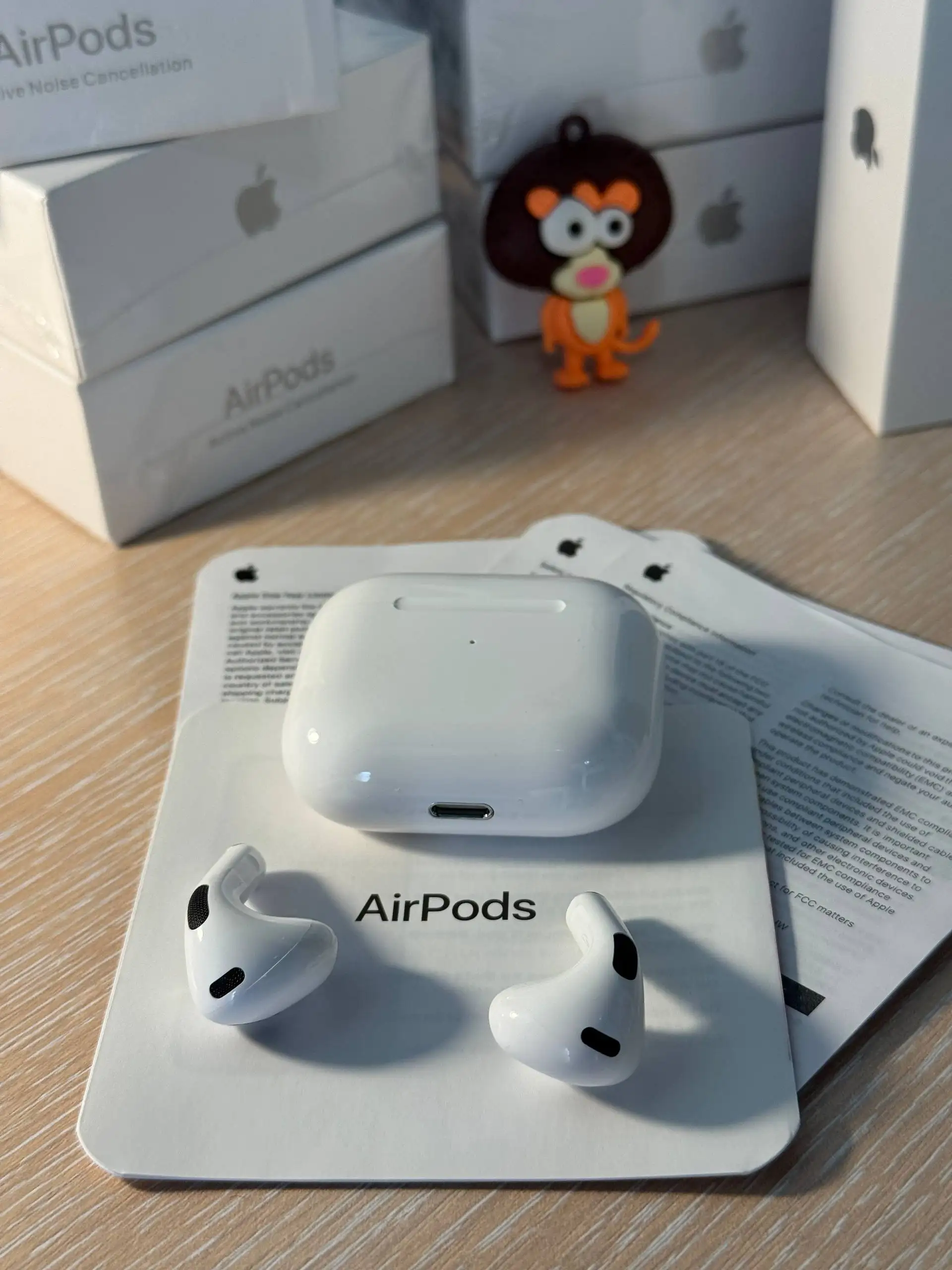 AirPods 3 новые в упаковке с проводом Lighting - Наушники (Электроника) в Нижний Новгород