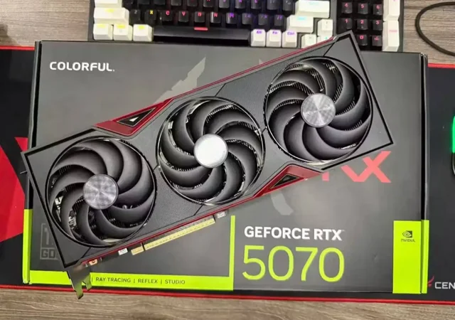 Colorful GeForce RTX 5070 NB EX 12GB-V видеокарта - Игровые приставки в Нижний Новгород