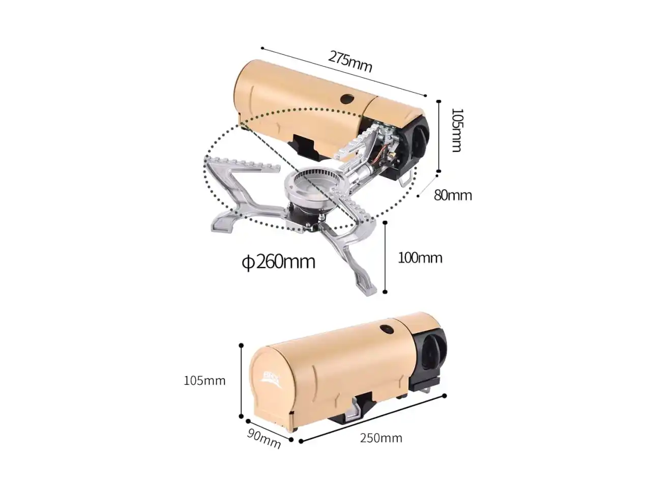 Высокопроизводительная газовая горелка BRS-99