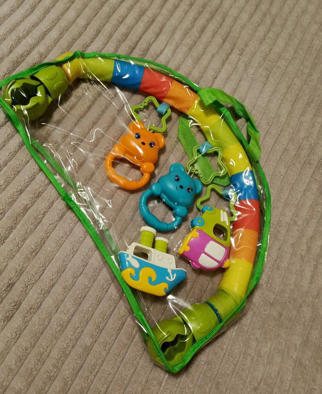 Дуга с игрушками 4 в 1